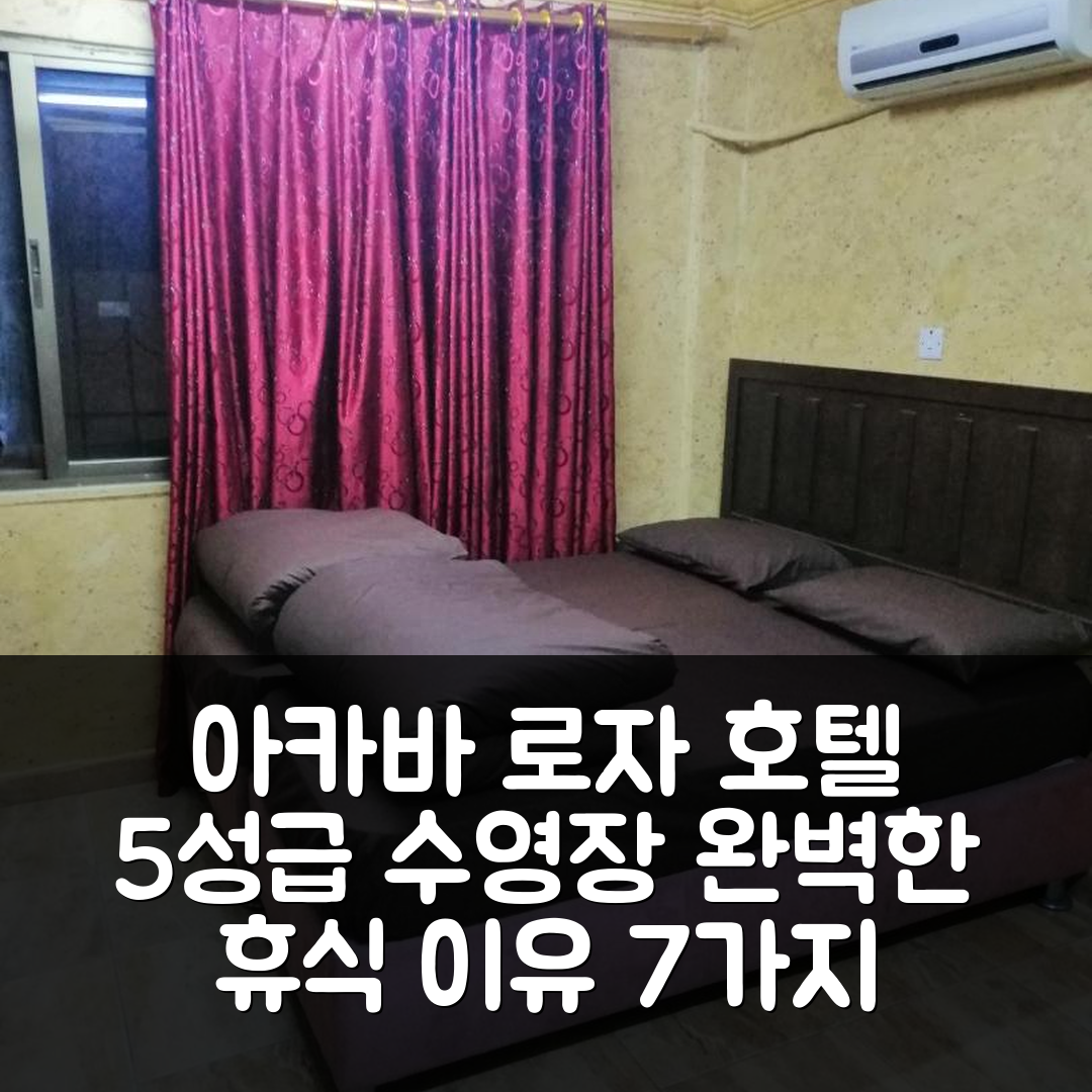 아카바 숙소 여행 호텔 추천 아카바 로자 호텔 | 5성급 수영장과 조식으로 완벽한 휴식 7가지 이유