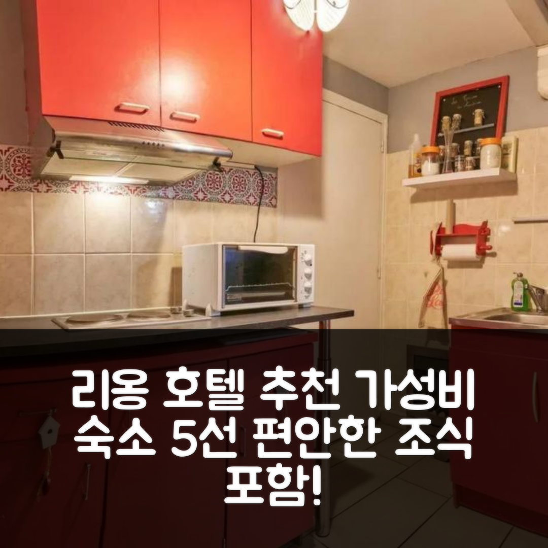 리옹 숙소 여행 호텔 추천 아파트 몽트리올 | 가성비 좋은 30 테라스와 조식 포함된 휴식 공간 5가지 팁